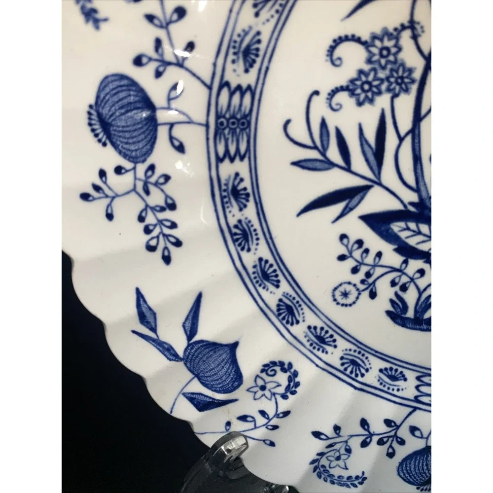 J And G Meakin Blue Nordic Bread And Butter Plates‎ 6 7/8